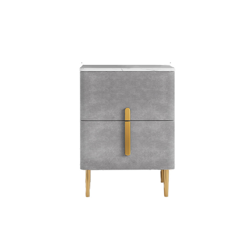 Patillas de almacenamiento de 2 corteses modernas de 20 pulgadas H de 20 pulgadas con la mesita de noche de la cama