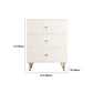 Classic Glam Soft-Close Storage Chest Drawers White Wood Dresser
