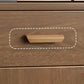 Eigentijdse borst verticale houten combo dressoir met lade
