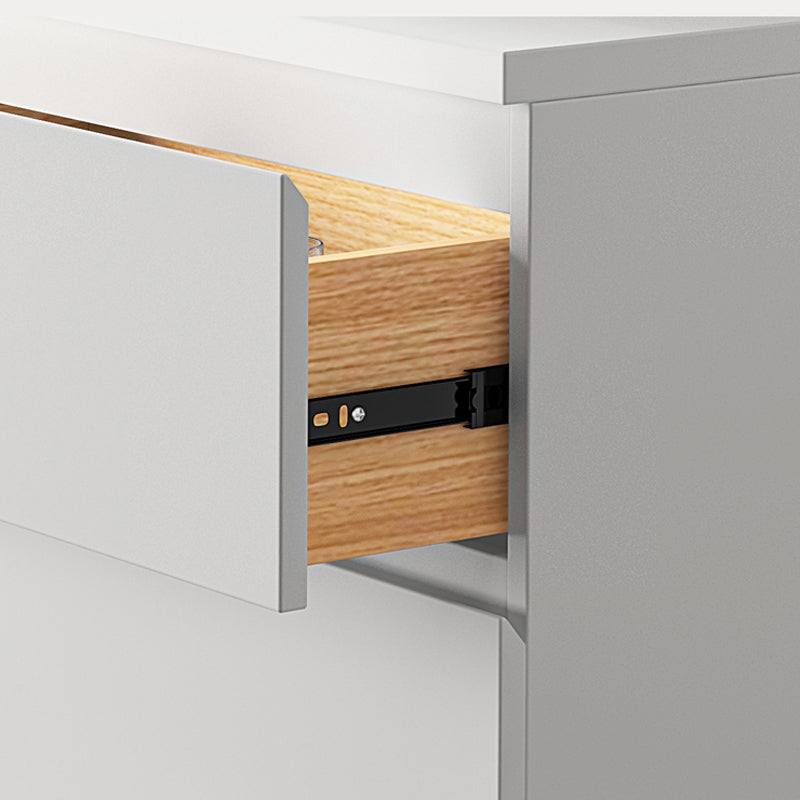 Contemporain 15,7 "de large poitrine blanche de large