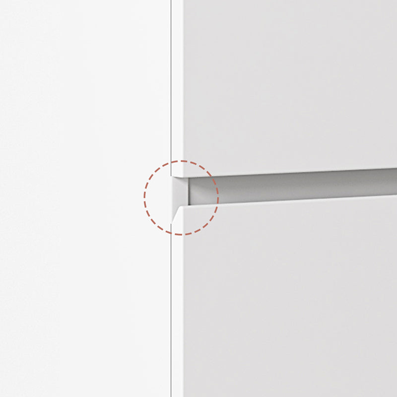 Contemporain 15,7 "de large poitrine blanche de large