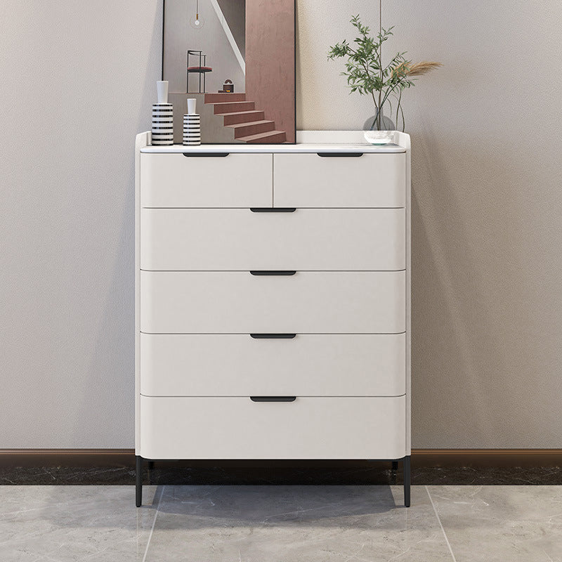 Eigentijdse massief hout lingerie -borst slaapkamer verticale opbergkast