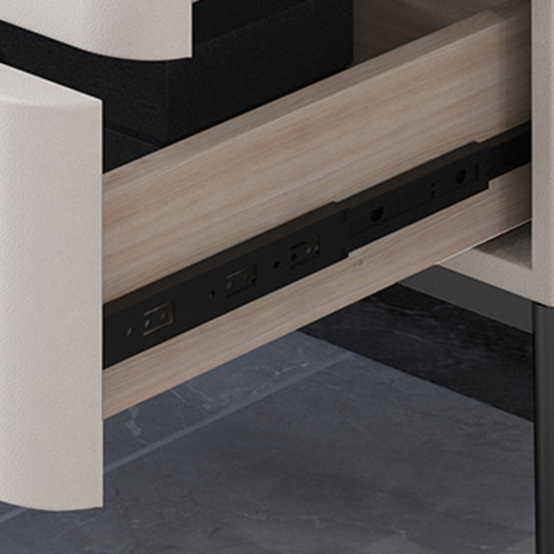 Eigentijdse massief hout lingerie -borst slaapkamer verticale opbergkast