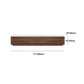 Console multimediale per TV contemporanea in legno Porta TV marrone con cassetti