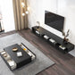 3 Doors Scandinavian TV Media Stand Wall-mounted TV Media Console Clearhalo 'furn' 'furn_tv_stands_entertainment_centers' 'Furniture' 'Living Room Furniture' 'TV Stands & Entertainment Centers' 'TV Stands & Media Storage Furniture' 'tv_stands_entertainment_centers' 5780233