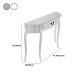 Tabella della console Freeform Tabella con console in legno con singolo cassetto