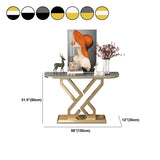 Tabella della console da 11,8 "W tavolo da fine ardesia resistente alle macchie