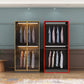 Modern Style Wooden Wardrobe Cloth Rod Included Wardrobe Closet for Bedroom