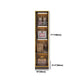 Modern Style Wooden Wardrobe Cloth Rod Included Wardrobe Closet for Bedroom
