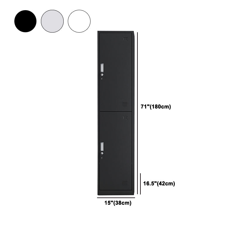 Armate di guardaroba in metallo contemporaneo Armata a cerniera del guardaroba per casa