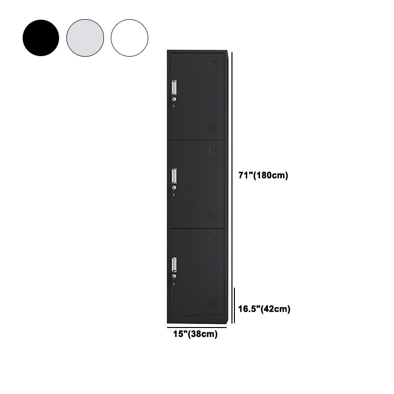 Armate di guardaroba in metallo contemporaneo Armata a cerniera del guardaroba per casa