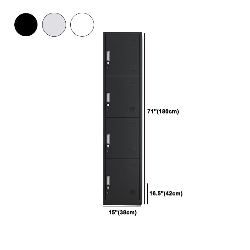 Armate di guardaroba in metallo contemporaneo Armata a cerniera del guardaroba per casa