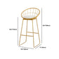 Glam Bar Table Set 1/2/3 Pcs Storage Bar Table with Bar Stools Clearhalo 'Bar Furniture' 'furn' 'furn_home_bar_bar_sets' 'Furniture' 'Home Bars & Bar Sets' 'home_bar_bar_sets' 'Kitchen & Dining Furniture' 5780616