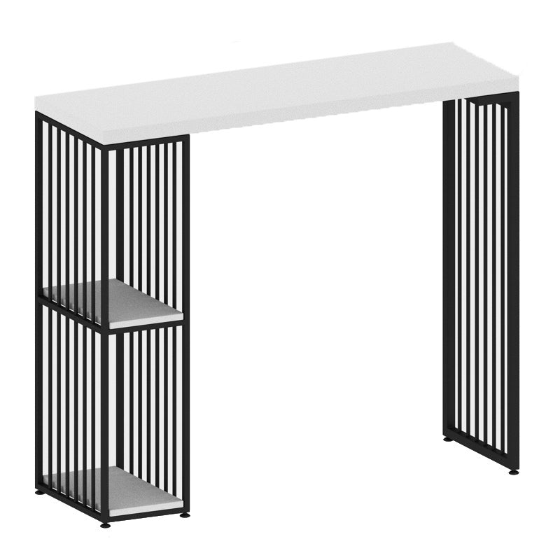 Rectangle Solid Wood Bar Table Set Luxurious 1/2/3 Pieces Counter Table with High Stools Clearhalo 'Bar Furniture' 'furn' 'furn_home_bar_bar_sets' 'Furniture' 'Home Bars & Bar Sets' 'home_bar_bar_sets' 'Kitchen & Dining Furniture' 5780621