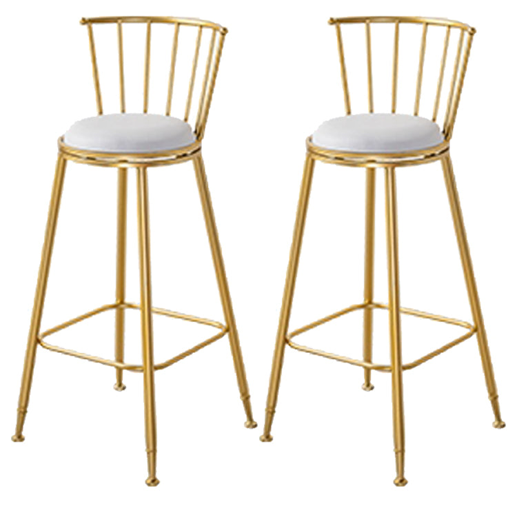Glam 1/2/3 Pieces Sintered Stone Bar Table Set Rectangular Counter Set for Home Use White 30"H Stools (Set of 2) Clearhalo 'Bar Furniture' 'furn' 'furn_home_bar_bar_sets' 'Furniture' 'Home Bars & Bar Sets' 'home_bar_bar_sets' 'Kitchen & Dining Furniture' 5780643