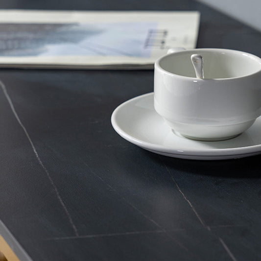 Glam 1/2/3 Pieces Sintered Stone Bar Table Set Rectangular Counter Set for Home Use Clearhalo 'Bar Furniture' 'furn' 'furn_home_bar_bar_sets' 'Furniture' 'Home Bars & Bar Sets' 'home_bar_bar_sets' 'Kitchen & Dining Furniture' 5780647