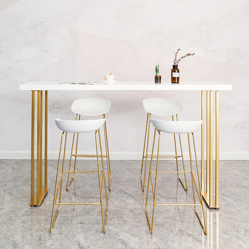 Walnut Solid Wood Bar Table Set 1/2/3/5 Pcs Glam Bar Table and Stools Clearhalo 'Bar Furniture' 'furn' 'furn_home_bar_bar_sets' 'Furniture' 'Home Bars & Bar Sets' 'home_bar_bar_sets' 'Kitchen & Dining Furniture' 5780675
