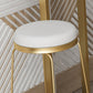 Rectangle Artificial Marble Bar Table Set Luxurious 1/2/3/4/5/7 Pieces Counter Table Set