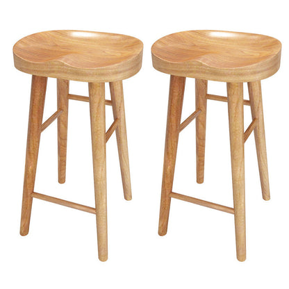 Contemporary Rectangle Bar Table Set 1/2/4/7 Pcs Solid Wood Bar Table and Bar Stools Wood 30"H Stools (Set of 2) Clearhalo 'Bar Furniture' 'furn' 'furn_home_bar_bar_sets' 'Furniture' 'Home Bars & Bar Sets' 'home_bar_bar_sets' 'Kitchen & Dining Furniture' 5780888