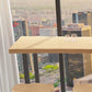 Ensemble de Table de Bar rectangulaire en bois massif, Table de comptoir 1/5/9 pièces avec tabourets sans dossier