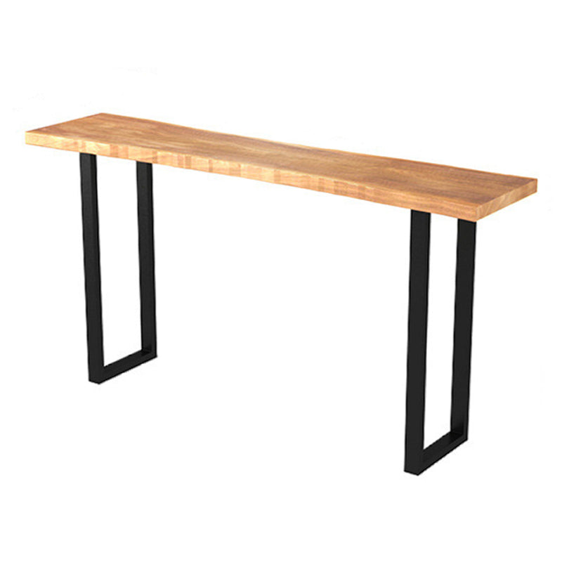 Ensemble de Table de Bar rectangulaire en bois massif, Table de comptoir 1/5/9 pièces avec tabourets sans dossier
