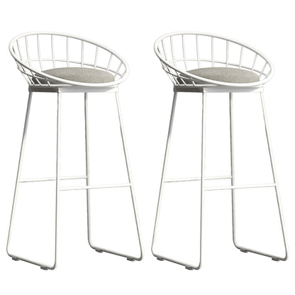 Glam opklapbare bartafelset 1/2-delige bartafel en barkrukken met metalen frame