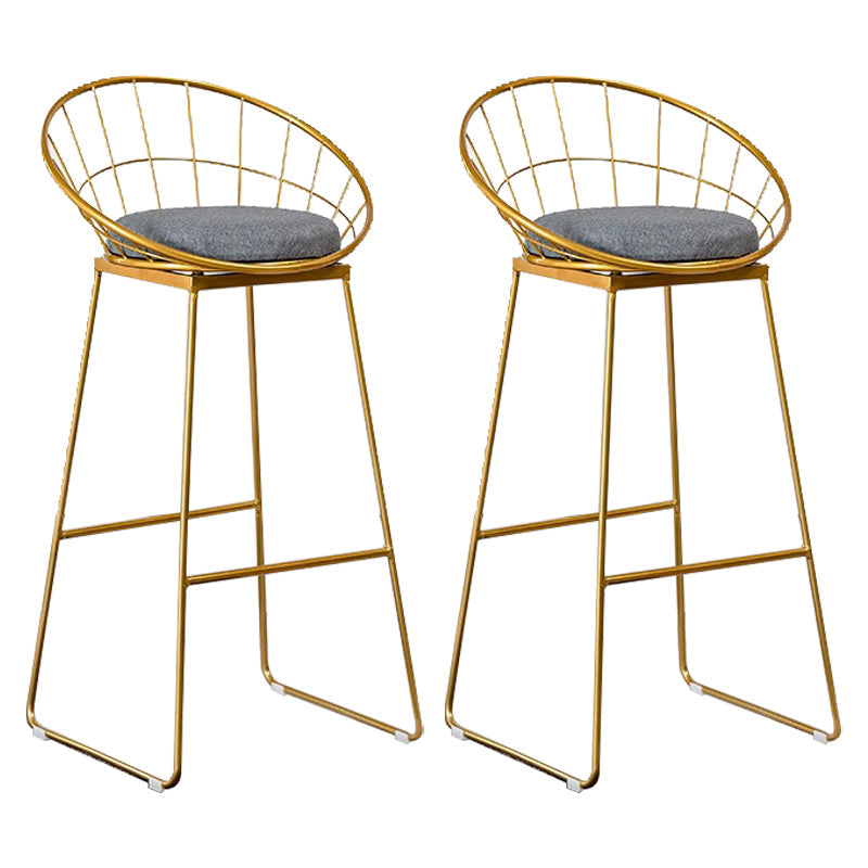 Glam opklapbare bartafelset 1/2-delige bartafel en barkrukken met metalen frame