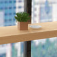 Juego de mesa de bar rectangular de madera maciza, mesa de mostrador de 1/5 piezas con taburetes sin respaldo