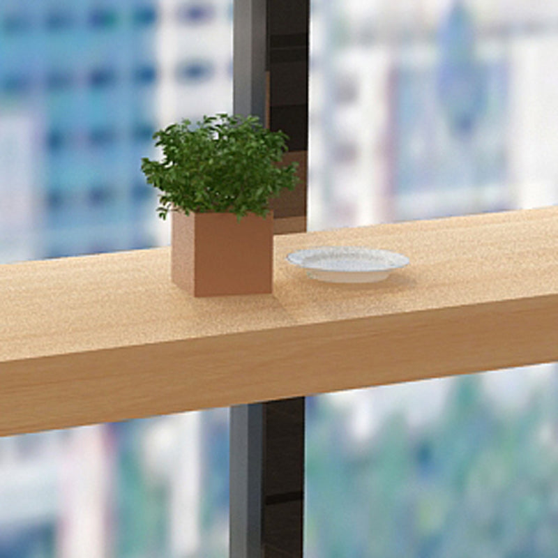Juego de mesa de bar rectangular de madera maciza, mesa de mostrador de 1/5 piezas con taburetes sin respaldo
