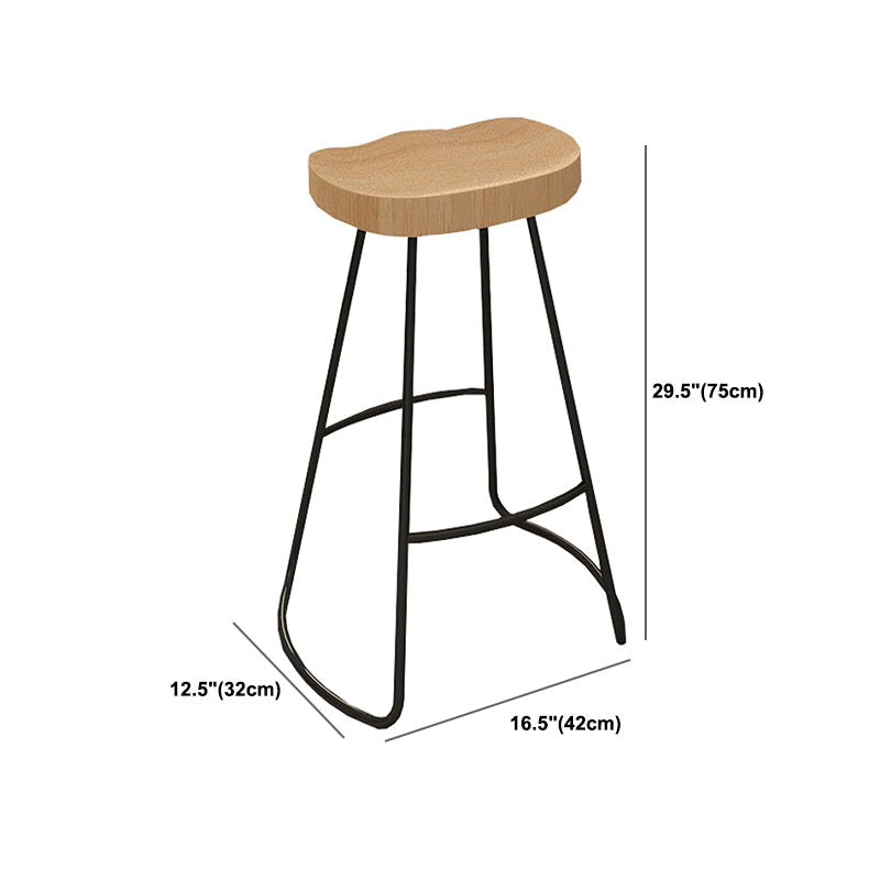 Juego de mesa de bar rectangular de madera maciza, mesa de mostrador de 1/5 piezas con taburetes sin respaldo