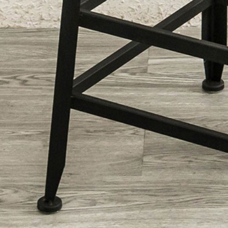 Industrial 1/2/9 Pieces Bar Table Set Rectangle Pine Wood Counter Table with High Stools Clearhalo 'Bar Furniture' 'furn' 'furn_home_bar_bar_sets' 'Furniture' 'Home Bars & Bar Sets' 'home_bar_bar_sets' 'Kitchen & Dining Furniture' 5781087