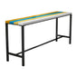 Ensemble de Table de Bar moderne 1/5/9 pièces, Table de comptoir rectangulaire en bois avec tabourets hauts pour café