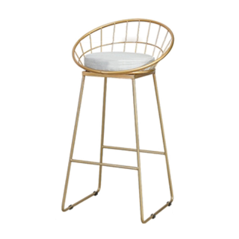 Glam 1/5/7 Pieces Bar Table Set Rectangle Stone Counter Table for Milk Tea Shop Beige 30"H Stool (Single) Clearhalo 'Bar Furniture' 'furn' 'furn_home_bar_bar_sets' 'Furniture' 'Home Bars & Bar Sets' 'home_bar_bar_sets' 'Kitchen & Dining Furniture' 5781142