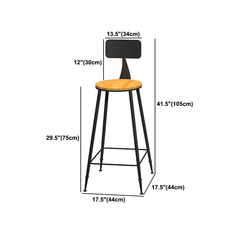 Industrial 1/6/11 Pieces Bar Table Set Rectangle Wood Counter Table with Stools for Cafe Clearhalo 'Bar Furniture' 'furn' 'furn_home_bar_bar_sets' 'Furniture' 'Home Bars & Bar Sets' 'home_bar_bar_sets' 'Kitchen & Dining Furniture' 5781217