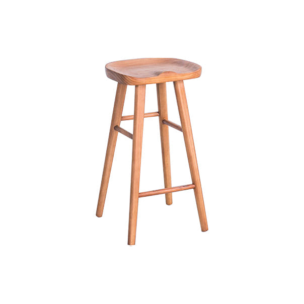 Glam 1/3 Pieces Bar Table Set Rectangle Wooden Counter Table for Home Use Brown 30"H Stool (Single) Clearhalo 'Bar Furniture' 'furn' 'furn_home_bar_bar_sets' 'Furniture' 'Home Bars & Bar Sets' 'home_bar_bar_sets' 'Kitchen & Dining Furniture' 5781240