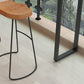 Modern 1/4 Pieces Bar Table Set Rectangle Pine Wood Counter Table with Stools for Balcony Clearhalo 'Bar Furniture' 'furn' 'furn_home_bar_bar_sets' 'Furniture' 'Home Bars & Bar Sets' 'home_bar_bar_sets' 'Kitchen & Dining Furniture' 5781307