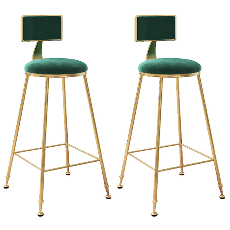 Faux Marble Bar Table Set Glam Rectangle 1/2/3 Pieces Counter Table Green 30"H Stools (Set of 2) Clearhalo 'Bar Furniture' 'furn' 'furn_home_bar_bar_sets' 'Furniture' 'Home Bars & Bar Sets' 'home_bar_bar_sets' 'Kitchen & Dining Furniture' 5781395