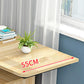 L-vormige moderne stijl Office Desk Metal en Wood Writing Desk voor woonkamer