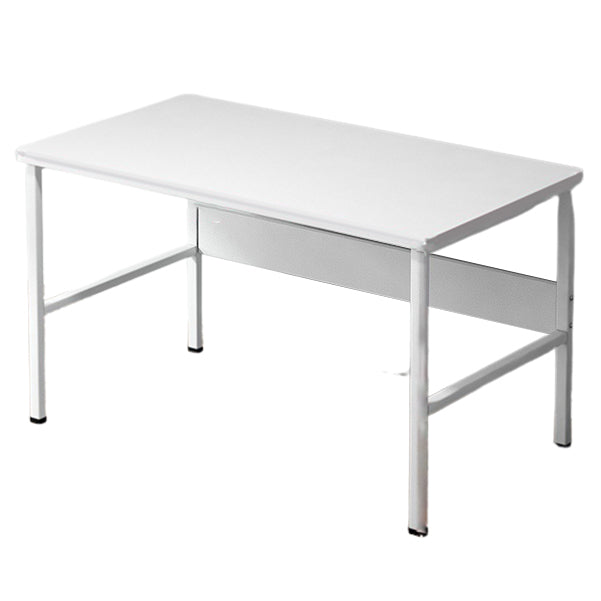 29.5" H Rectangular Writing Desk Contemporary Wood Office Desk 31"L x 15"W x 29"H Off-White Clearhalo 'furn' 'furn_office_desk' 'Furniture' 'Office Desks' 'Office Furniture' 'office_desk' 5781630