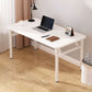 29.5" H Rectangular Writing Desk Contemporary Wood Office Desk Off-White Clearhalo 'furn' 'furn_office_desk' 'Furniture' 'Office Desks' 'Office Furniture' 'office_desk' 5781635