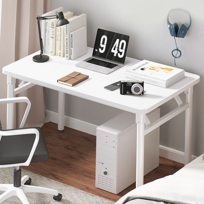 29.5" H Rectangular Writing Desk Contemporary Wood Office Desk Clearhalo 'furn' 'furn_office_desk' 'Furniture' 'Office Desks' 'Office Furniture' 'office_desk' 5781647