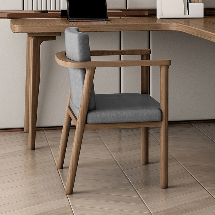 Scrivania per uffici a forma di L semplice da 29,6 pollici per la casa per camera da letto e soggiorno