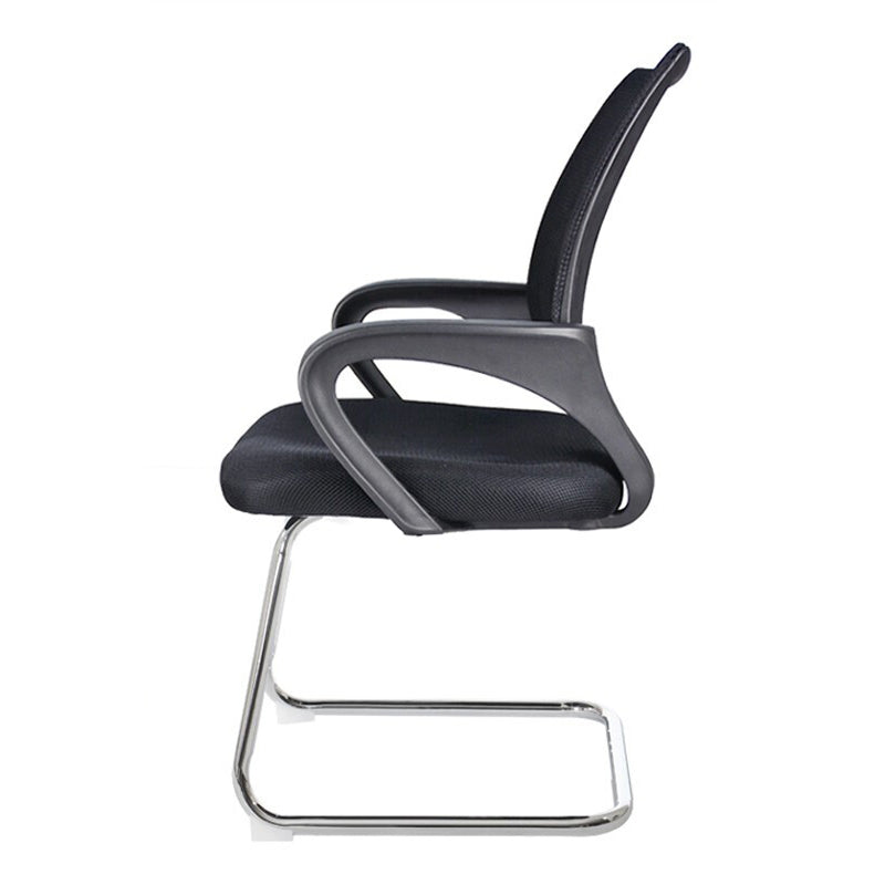 Nessuna sedia da scrivania a braccia fissa a braccia fissa sedia posteriore traspirante