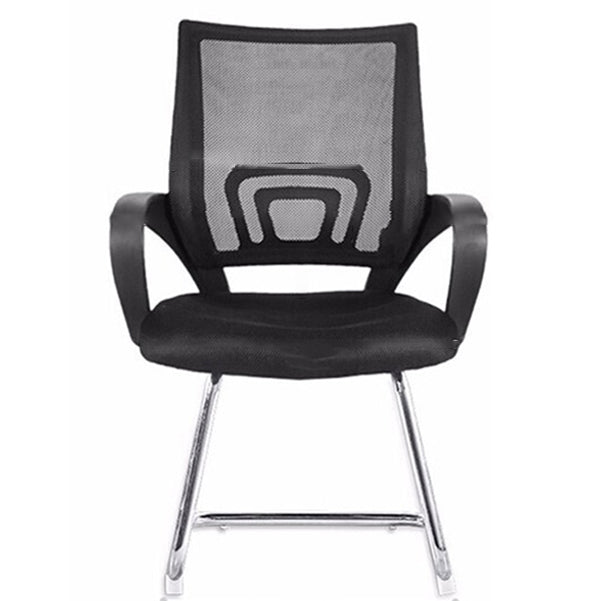 Nessuna sedia da scrivania a braccia fissa a braccia fissa sedia posteriore traspirante