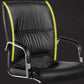 No Wheels Modern Conference Chair Fixed Arms Leather Management Conference Chair Clearhalo 'furn' 'furn_office_chair' 'Furniture' 'Office Chairs' 'Office Furniture' 'office_chair' 5782084