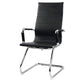 Modern Fixed Arms Conference Chair Metal No Wheels Conference Chair