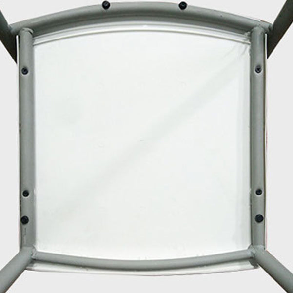 Chaise de bureau rembourrée sans bras Plastique Plastic Modern Office Chaise