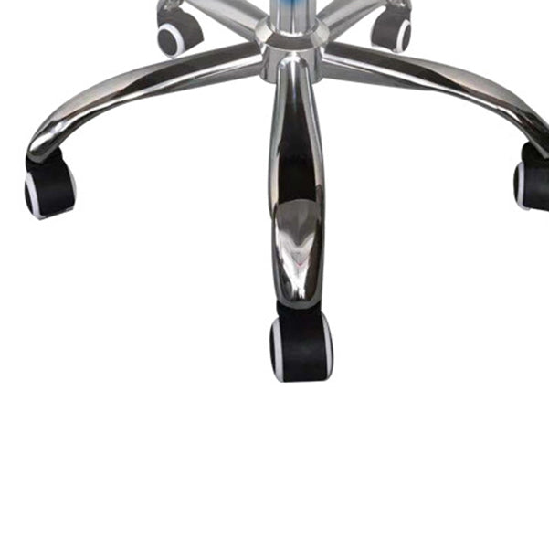 Sedia da ufficio girevole contemporanea sedia posteriore in legno a metà schiena