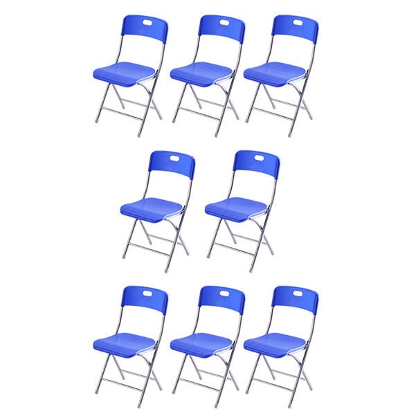 Sedia da ufficio imbottita moderna senza braccio.