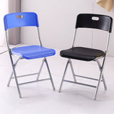 Chaise de bureau rembourrée sans bras moderne chaise de bureau bas-arrière en plastique